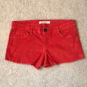 Life in Progress Orange Shorts